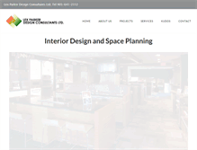 Tablet Screenshot of parkerdesign.com